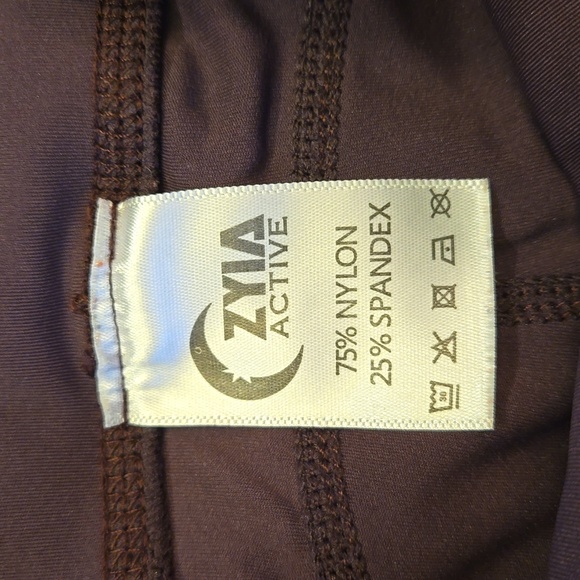 ZYIA Active Purple Leggings, Women's Size 4, Great Condition - Picture 6 of 8